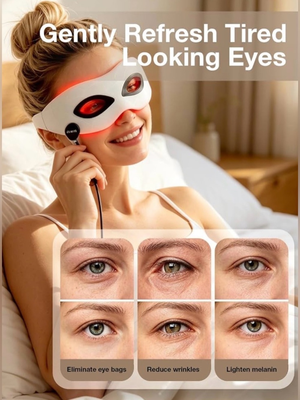 JOVS RLT LED Eye Skincare Mask - Picture 10 of 13